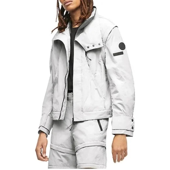 Moose Knuckles x Eckhaus Latta Packable Convertible Recycled Nylon Jacket - Picture 2 of 6